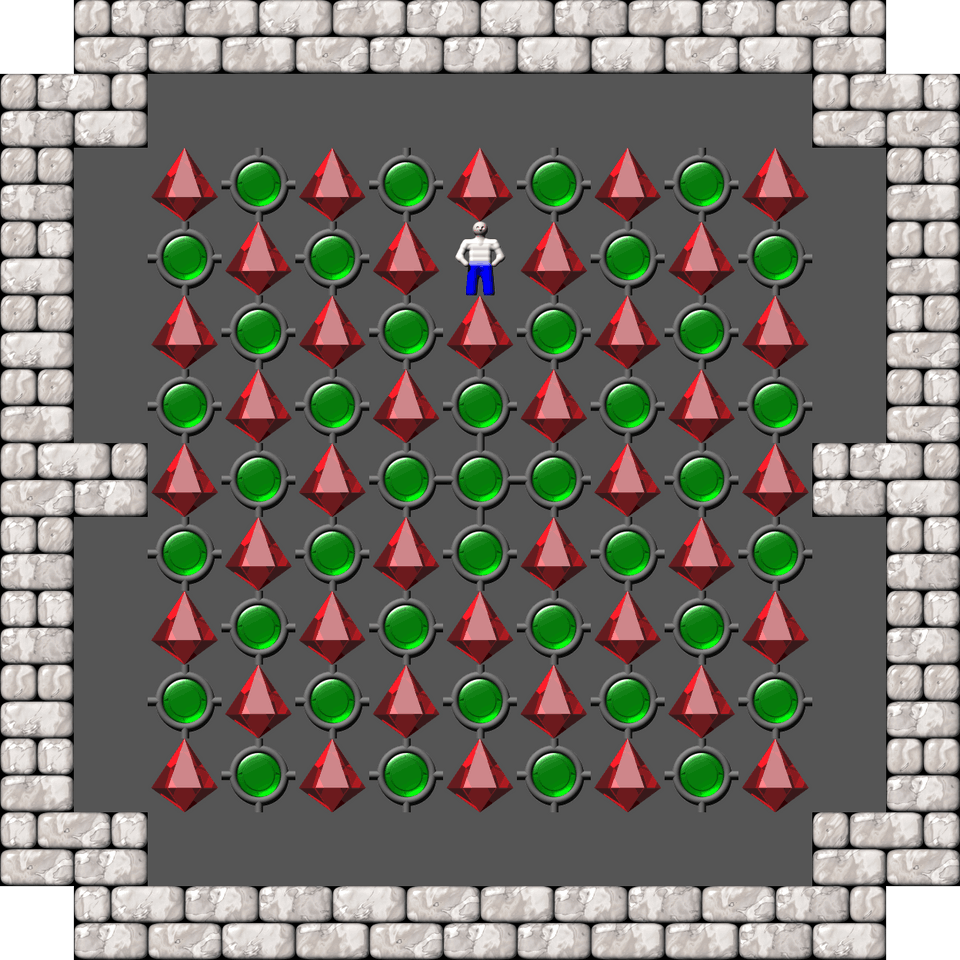 Sokoban David W. Skinner Arranged level 201